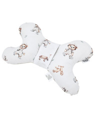 Butterfly pillow GARDENER BEAR