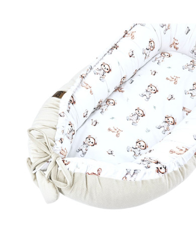 Couverture en VELVET pour bébé GARDENER BEAR Couverture en VELVET pour bébé GARDENER BEAR
