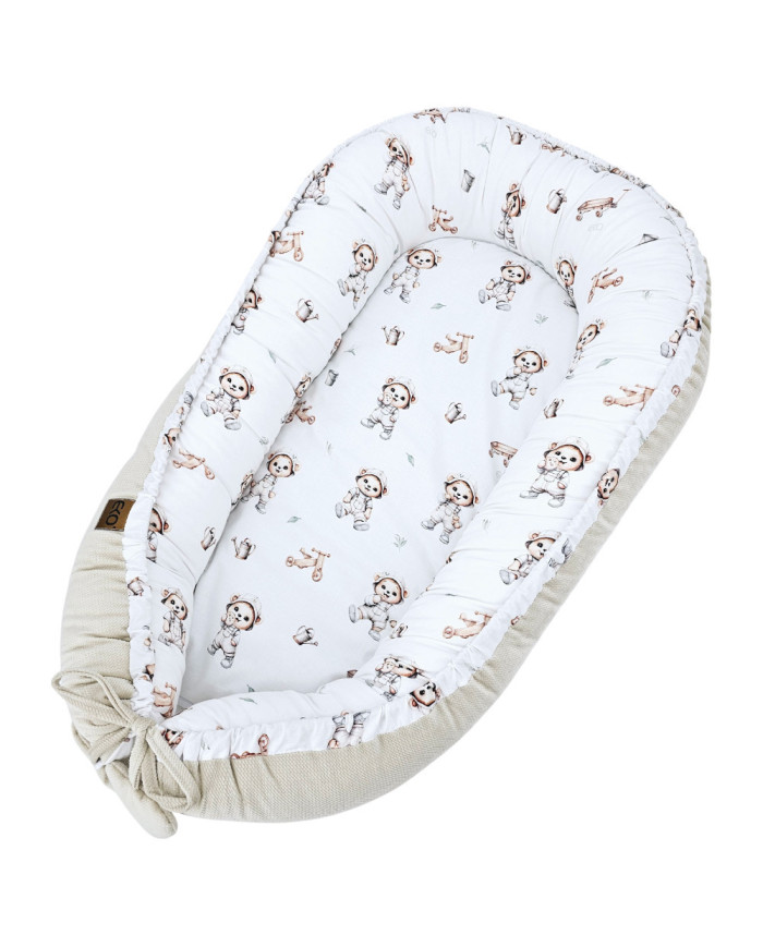 Couverture en VELVET pour bébé GARDENER BEAR