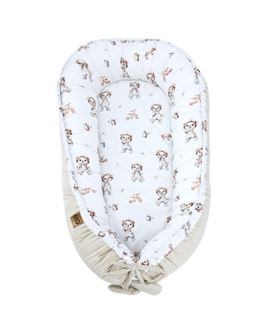 Couverture en VELVET pour bébé GARDENER BEAR Couverture en VELVET pour bébé GARDENER BEAR