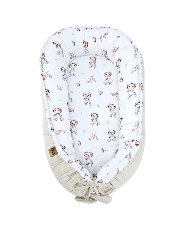 Couverture en VELVET pour bébé GARDENER BEAR