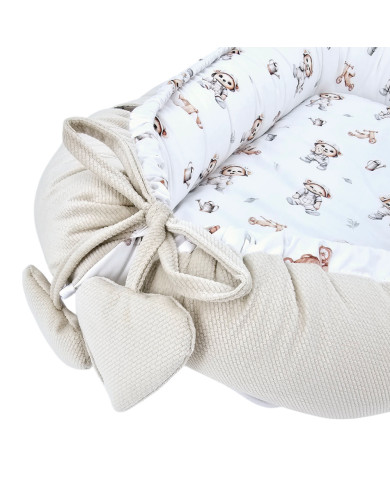 VELVET hniezdo pre miminko GARDENER BEAR VELVET hniezdo pre miminko GARDENER BEAR
