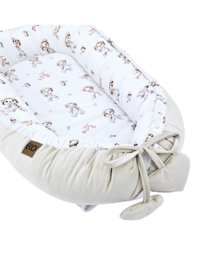 Couverture en VELVET pour bébé GARDENER BEAR