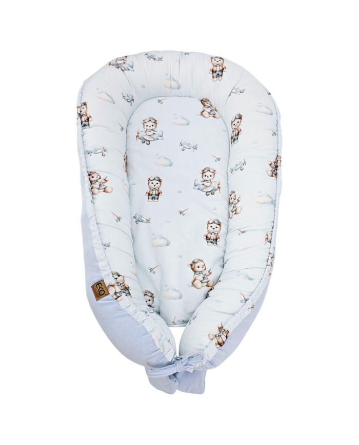 VELVET gnijezdo za bebe PILOT BEAR