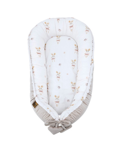 VELVET hniezdo pre miminko BALLERINA MOUSE VELVET hniezdo pre miminko BALLERINA MOUSE