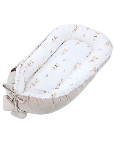 VELVET baby cocoon BALLERINA MOUSE VELVET baby cocoon BALLERINA MOUSE