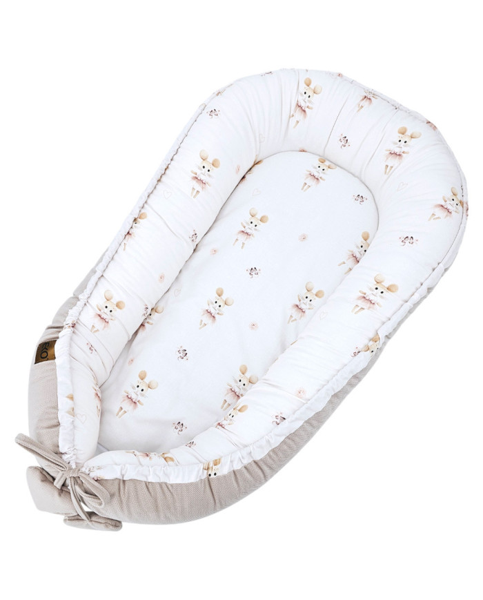VELVET hniezdo pre miminko BALLERINA MOUSE