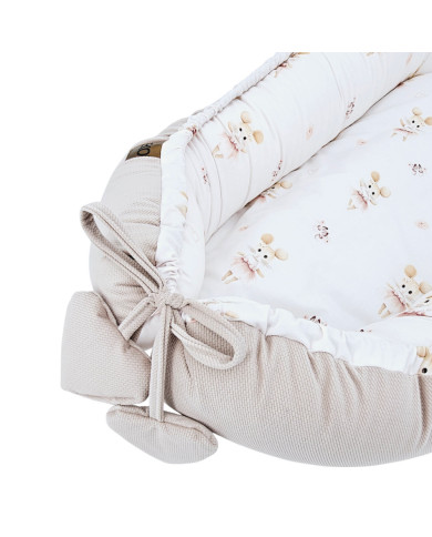 VELVET hnízdo pro miminko BALLERINA MOUSE