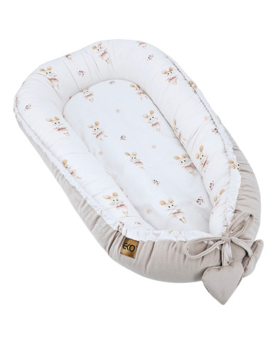 VELVET gnijezdo za bebe BALLERINA MOUSE VELVET gnijezdo za bebe BALLERINA MOUSE