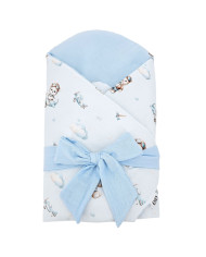 Babyhörnchen aus bedruckter Baumwolle+Musselin mit Kokosfüllung PILOT BEAR Babyhörnchen aus bedruckter Baumwolle+Musselin mit Kokosfüllung PILOT BEAR
