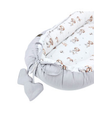Babynest aus Baumwolle GARDENER BEAR Babynest aus Baumwolle GARDENER BEAR