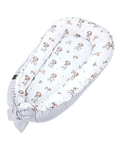 Babynest aus Baumwolle GARDENER BEAR Babynest aus Baumwolle GARDENER BEAR