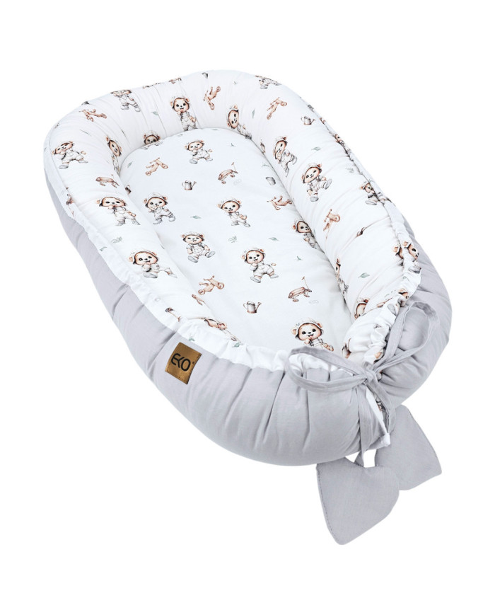 Babynest aus Baumwolle GARDENER BEAR Babynest aus Baumwolle GARDENER BEAR