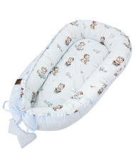Babynest aus Baumwolle PILOT BEAR