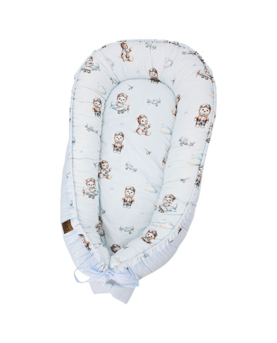 Babynest aus Baumwolle PILOT BEAR Babynest aus Baumwolle PILOT BEAR