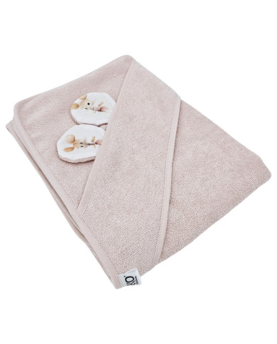 Bambusz fürdőlepedő BALLERINA MOUSE/ROSE PINK Bambusz fürdőlepedő BALLERINA MOUSE/ROSE PINK