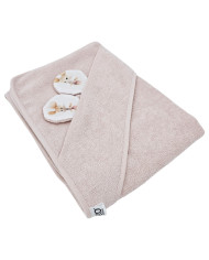 Serviette de bain en bambou BALLERINA MOUSE/ROSE PINK Serviette de bain en bambou BALLERINA MOUSE/ROSE PINK