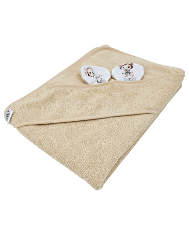 Bambusz fürdőlepedő GARDENER BEAR/BEIGE Bambusz fürdőlepedő GARDENER BEAR/BEIGE