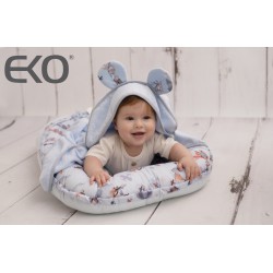 Bamboo bath cover PILOT BEAR/WHITE Bamboo bath cover PILOT BEAR/WHITE