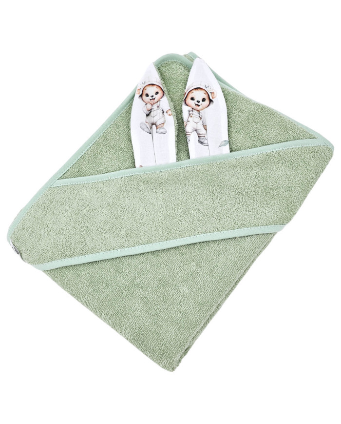 Ručnik sa Kapuljačom GARDENER BEAR/MINT