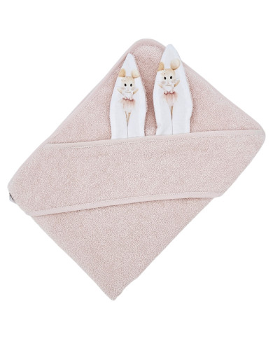 Peignoir en coton BALLERINA MOUSE/ROSE PINK Peignoir en coton BALLERINA MOUSE/ROSE PINK