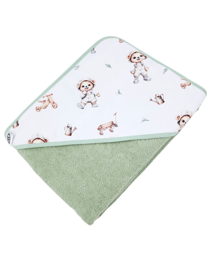 Ručnik sa Kapuljačom GARDENER BEAR/MINT