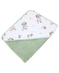 Ručnik sa Kapuljačom GARDENER BEAR/MINT