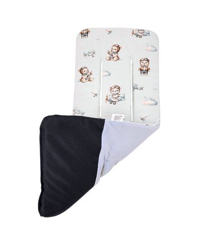 Stroller insert with foam MEMORY PILOT BEAR Stroller insert with foam MEMORY PILOT BEAR