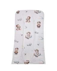 Kinderwageneinsatz mit Schaumstoff MEMORY PILOT BEAR Kinderwageneinsatz mit Schaumstoff MEMORY PILOT BEAR