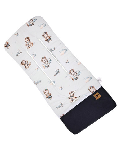 Housse de landau avec mousse MEMORY PILOT BEAR Housse de landau avec mousse MEMORY PILOT BEAR