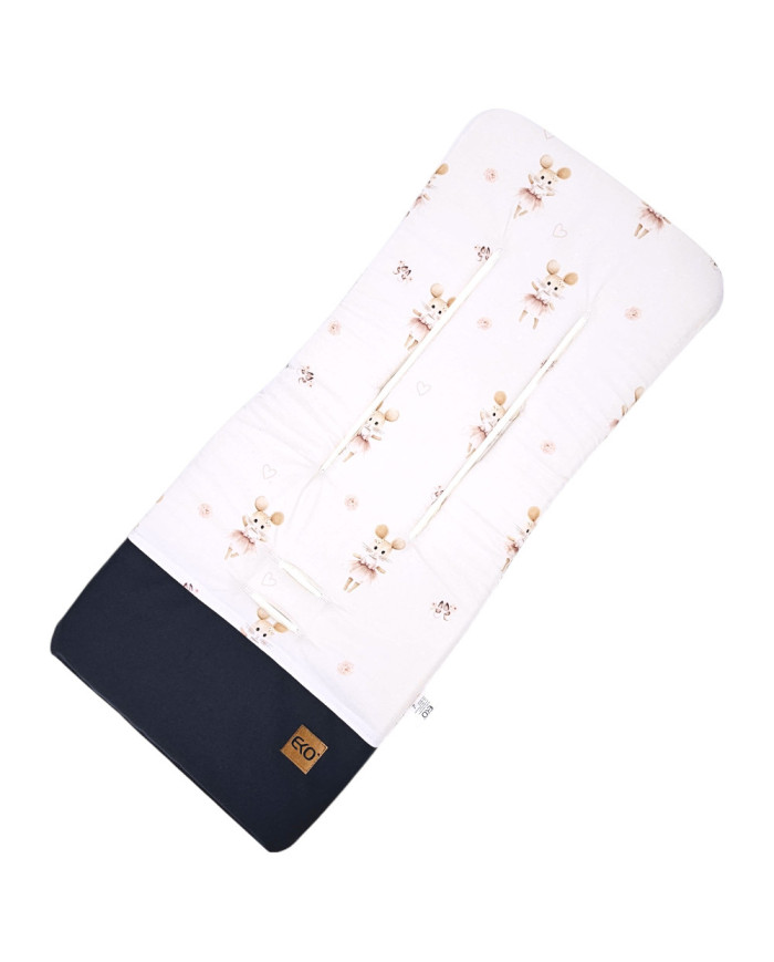 Вкладыш в коляску с поролоном MEMORY BALLERINA MOUSE Вкладыш в коляску с поролоном MEMORY BALLERINA MOUSE