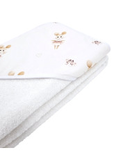 Vannas halāts BALLERINA MOUSE/WHITE