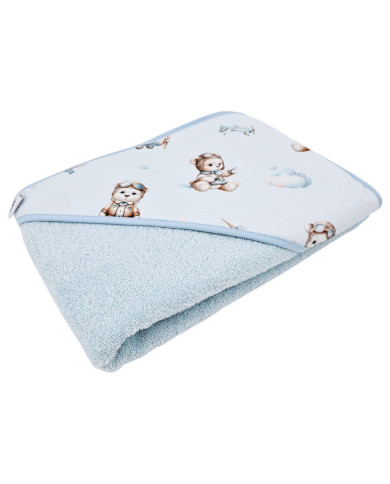 Peignoir PILOT BEAR/LIGHT BLUE Peignoir PILOT BEAR/LIGHT BLUE