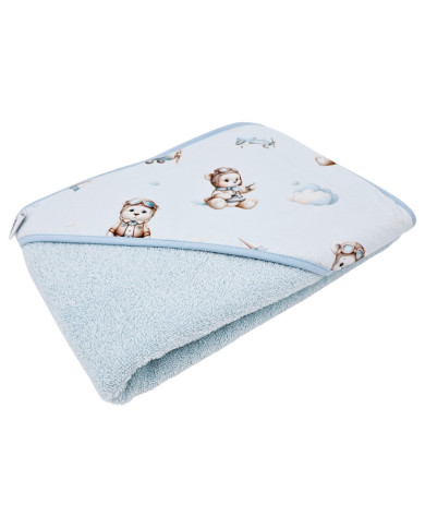Peignoir PILOT BEAR/LIGHT BLUE Peignoir PILOT BEAR/LIGHT BLUE