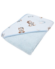 Fürdőköpeny PILOT BEAR/LIGHT BLUE Fürdőköpeny PILOT BEAR/LIGHT BLUE