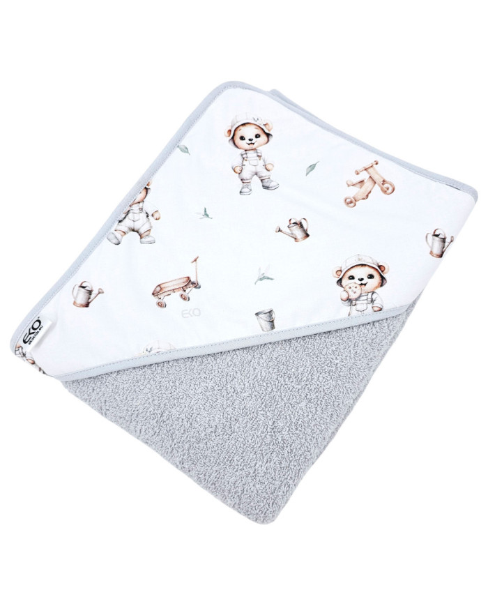 Bath robe GARDENER BEAR/GREY