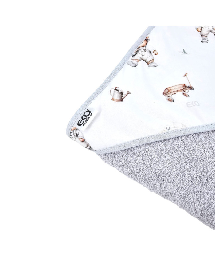 Bath robe GARDENER BEAR/GREY