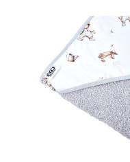 Bath robe GARDENER BEAR/GREY