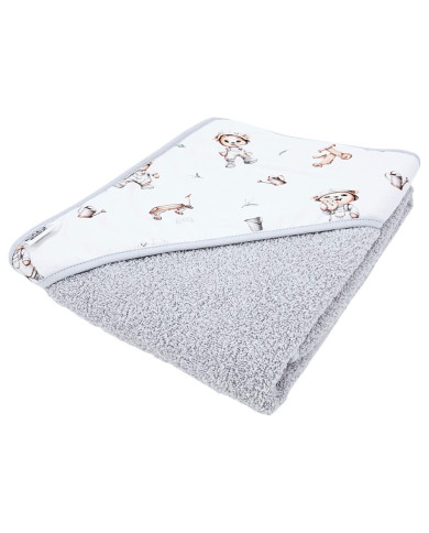 Bath robe GARDENER BEAR/GREY Bath robe GARDENER BEAR/GREY