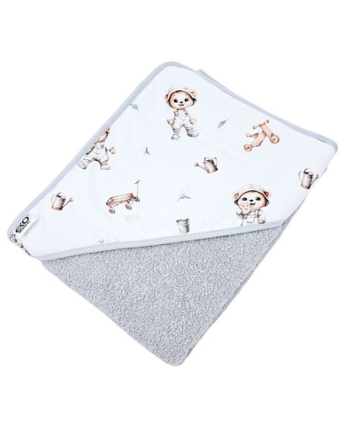 Bath robe GARDENER BEAR/GREY Bath robe GARDENER BEAR/GREY