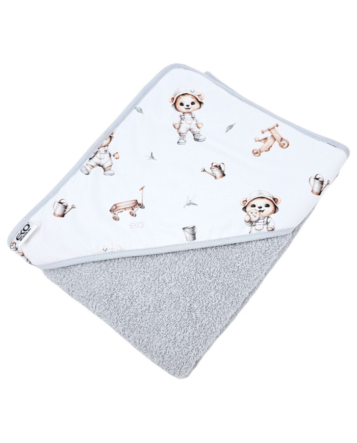 Bath robe GARDENER BEAR/GREY