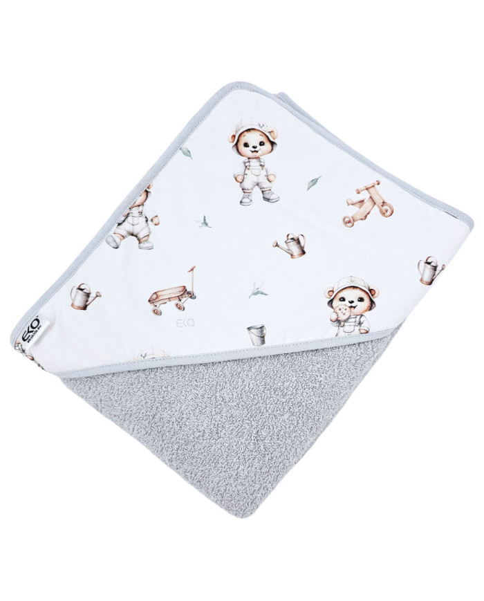 Bath robe GARDENER BEAR/GREY