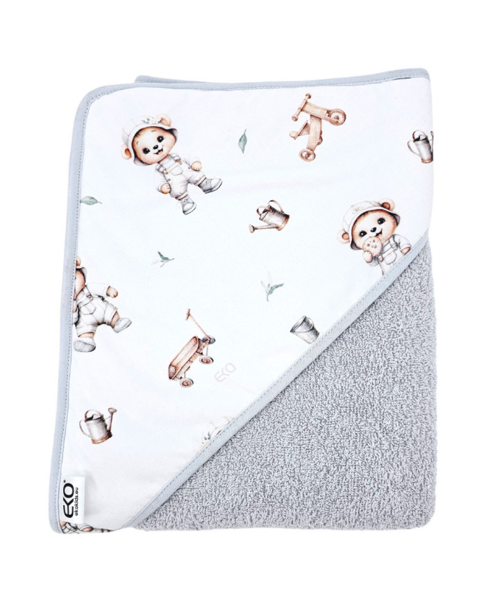 Bath robe GARDENER BEAR/GREY