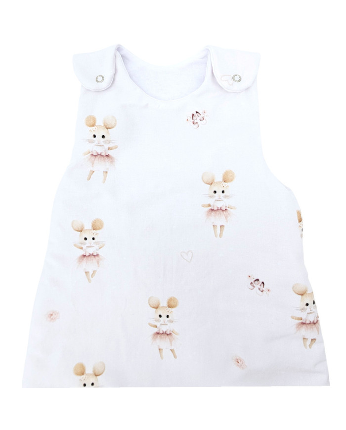 Sac de couchage pour bébé LARGE BALLERINA MOUSE
