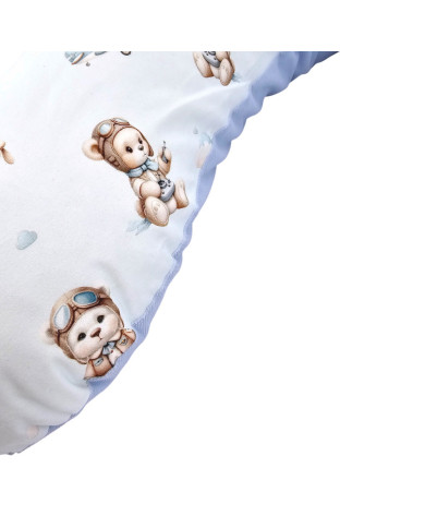 VELVET nursing pillow PILOT BEAR VELVET nursing pillow PILOT BEAR