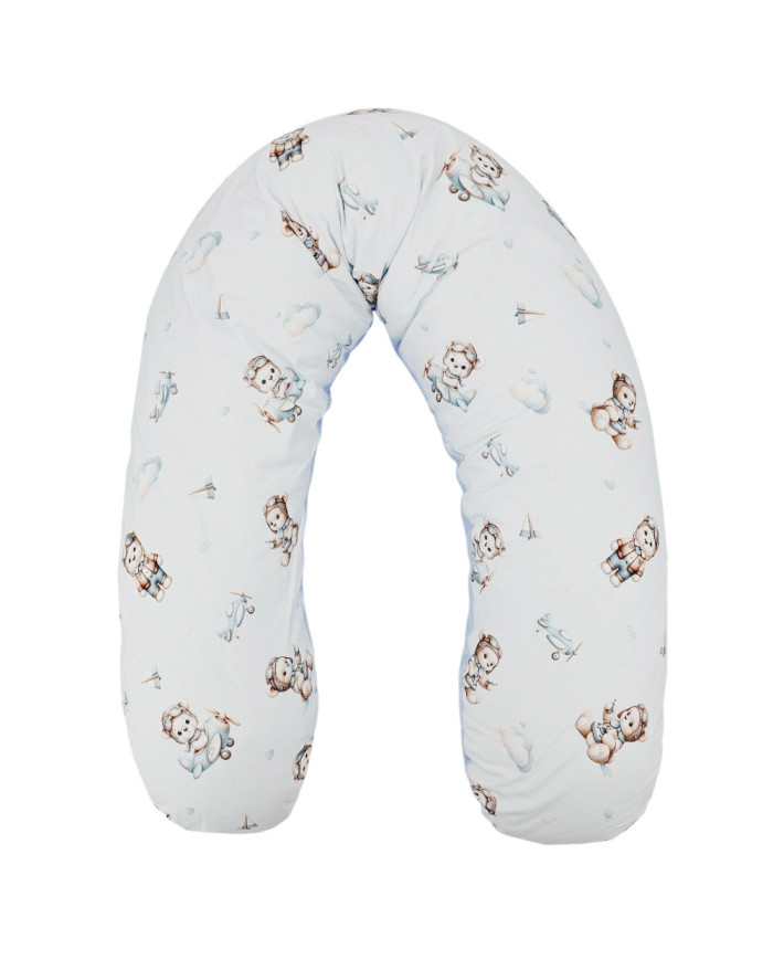 VELVET nursing pillow PILOT BEAR VELVET nursing pillow PILOT BEAR