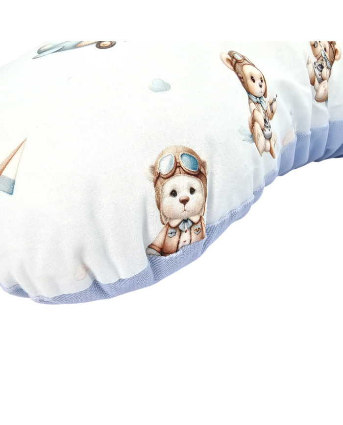 Etetőpárna VELVET PILOT BEAR