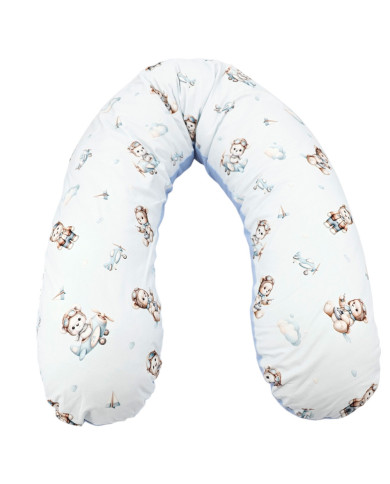VELVET nursing pillow PILOT BEAR VELVET nursing pillow PILOT BEAR