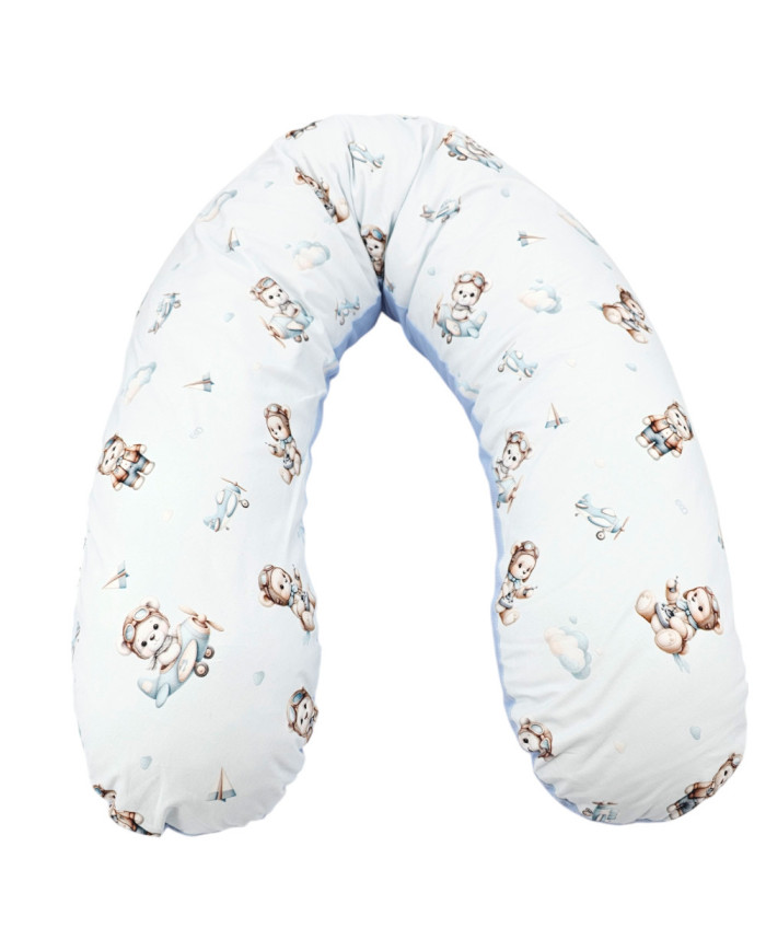 VELVET nursing pillow PILOT BEAR VELVET nursing pillow PILOT BEAR