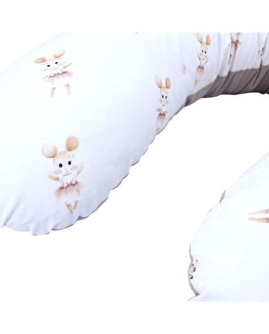 Coussin d'alimentation VELVET BALLERINA MOUSE Coussin d'alimentation VELVET BALLERINA MOUSE